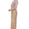 Chiffon Pleated Pencil Elastic Long Skirt
