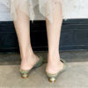 Elegant Pointed Toe Flat Mules with Low Heels