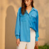 Classic Loose-Fit Button Down Blouse_8