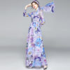  Floral Print Chiffon Summer Maxi Dress_2_Featured