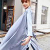 Icy Blue Summer Luxury Cardigan Kimono_2