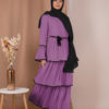 Layered Ruffle Summer Dress_1_Featured_Purple