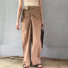 Linen Wide-Leg Wrap Tie Palazzo Pants_8_Khaki