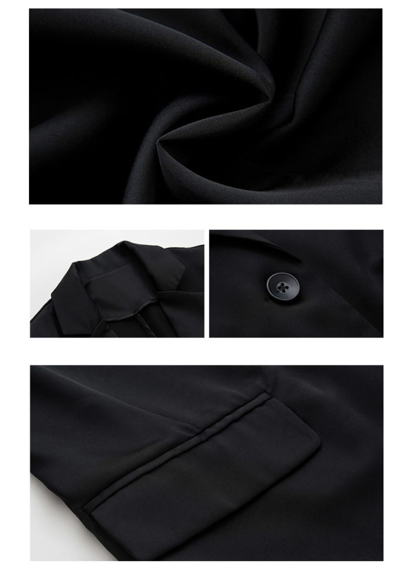 Silky Classic-Fit Blazer Jacket - Image 7