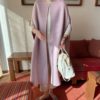 Autumn Sleeveless Cape Coat