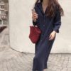 Women’s Basic Solid Loose Shirt Dress _4._Featured
