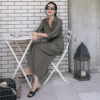 Ankle Length Linen Dress_2