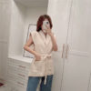 Chic Sleeveless Sweater Vest Top_2