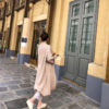 Creamy Mid-length Loose Cardigan Sweater_12