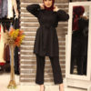 Elegant Modest Two Piece Top and Pants Set