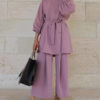 Elegant Modest Summer Two Piece Set-22