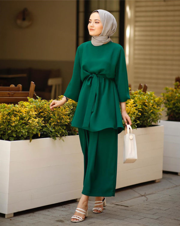 Elegant Modest Summer Two Piece Set-6