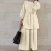 Elegant Modest Summer Two Piece Set-7