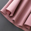 High Waist Solid Satin Skirt_8