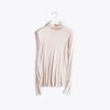 Long Sleeve Silky Turtleneck Blouse_10
