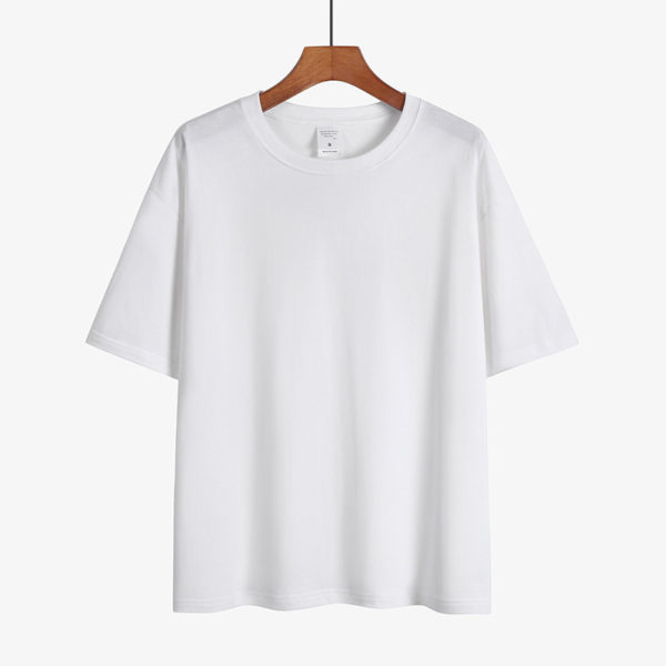 White Drop Shoulder T-shirt ( ͡° ͜ʖ ͡°) - Casual Wear Gorur Ghash