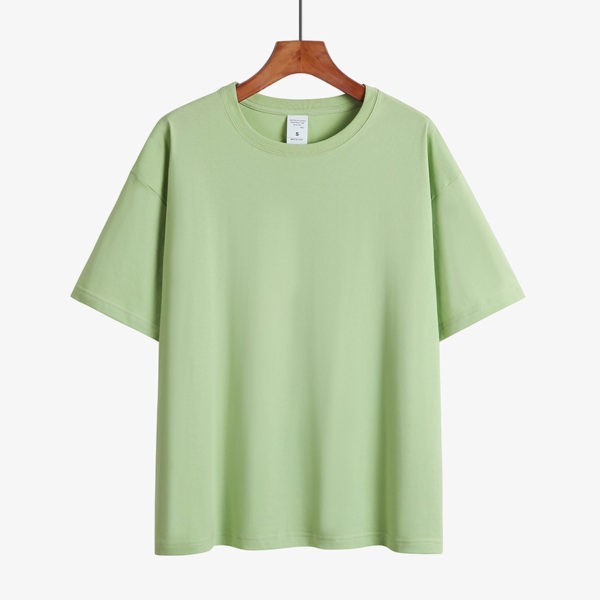 Crew Neck Drop Shoulder T-Shirt – after MODA