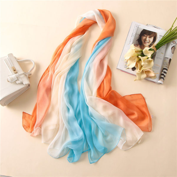 Spring Gradient Hijab_3_Orange_Featured