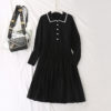 Winter Plus Size Midi Sweater Dress_1_Black