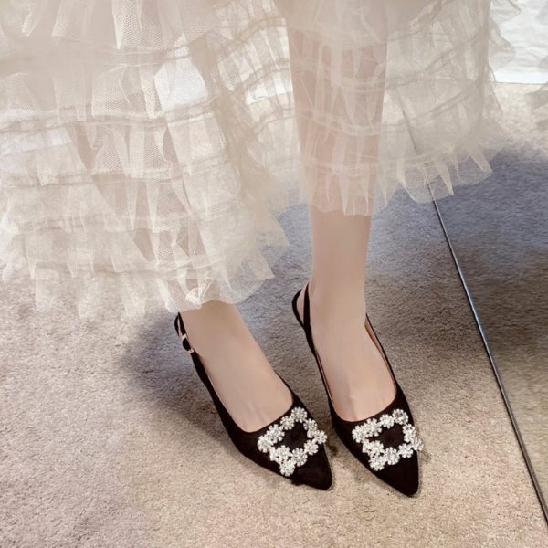 Rhinestone High Heels Shoes - Image 4