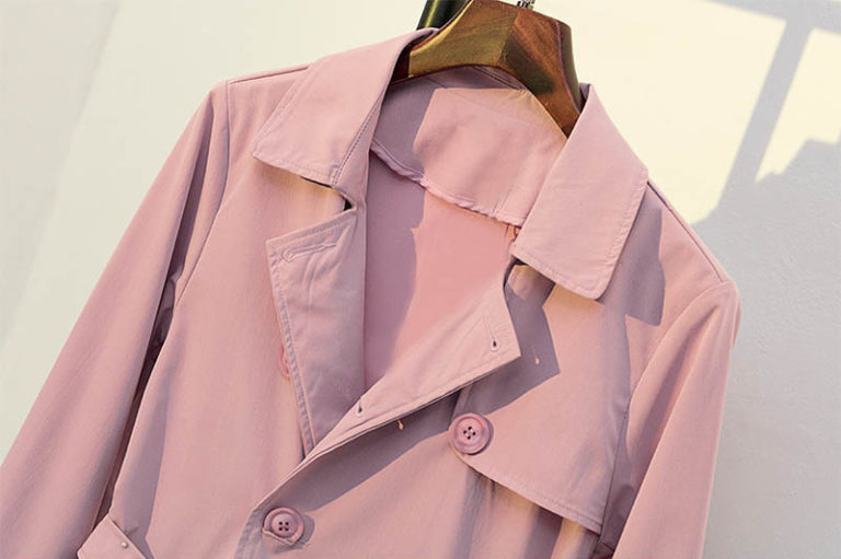 Pastel Trench Coat after MODA