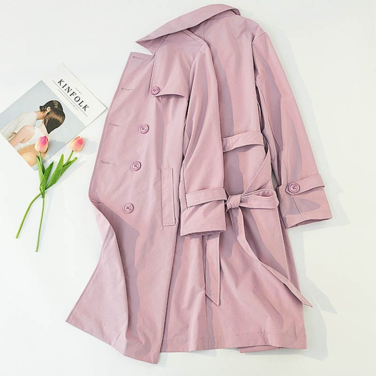Pastel Trench Coat after MODA