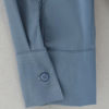 Evening Out Silky Icey Blue Shirt Dress_9