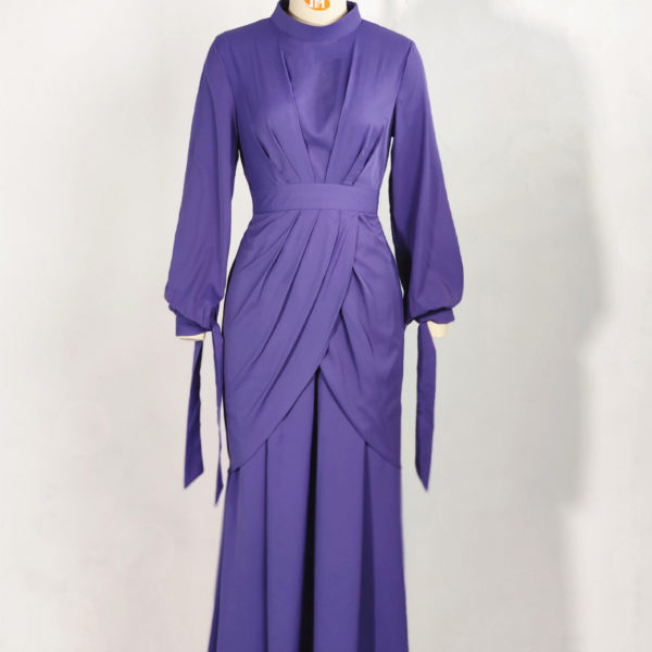 layered long sleeve dress