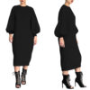 Puff Sleeve Midi Dress_2_Featured