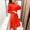 Red Midi Summer Dress_1