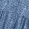 Round Neck Pleated Smock Dress_7