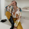Loose Fit Water Color Print Blouse_1