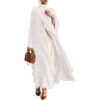 Open Front Chiffon Abaya - Image 11