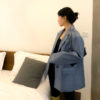 Faux Crocodile Leather Blazer_4