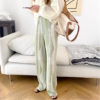 High Waist Palazzo Pants_4_Sage_Main