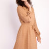 Boho Long Sleeve Pom Pom Maxi Dress-4