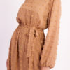 Boho Long Sleeve Pom Pom Maxi Dress-7