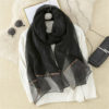 Classic Silky Shawl Hijab_black