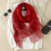 Classic Silky Shawl Hijab_red