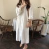 Casual Button Front Shirt Dress_8