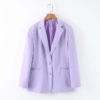 Classic Lilac Two-Button Blazer_5