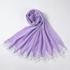 Dolce Vita Lace Chiffon Hijab_28_Lavendar