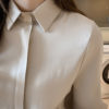 Elegant Gathered Sleeve Blouse_2