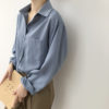 Flowy Pocket Front Blouse_1