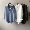 Flowy Pocket Front Blouse_10