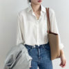 Flowy Pocket Front Blouse