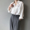Flowy Pocket Front Blouse_6