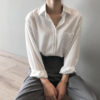 Flowy Pocket Front Blouse_7