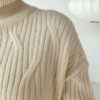 High Neck Textured Sweater Dress_4