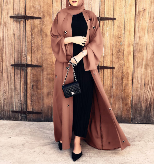 Modest Open-Front Abaya